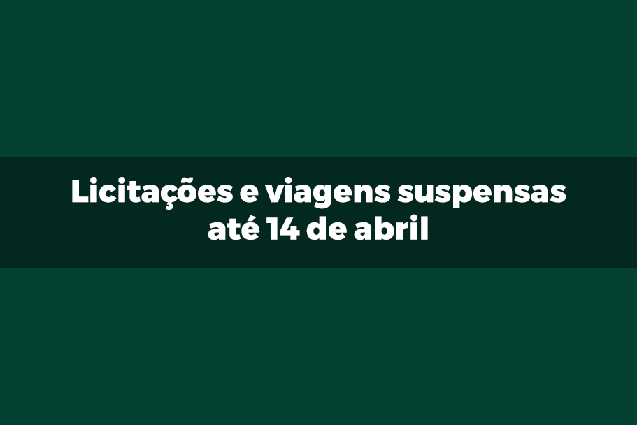 Imagem 1 da notícia: Câmara suspende licitações e viagens até dia 14 de abril